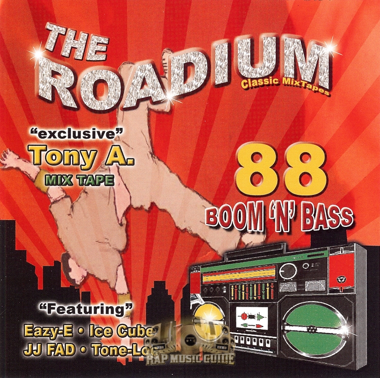 Tony A. 88 Boom 'N' Bass The Roadium Classic Mixtapes CD Rap
